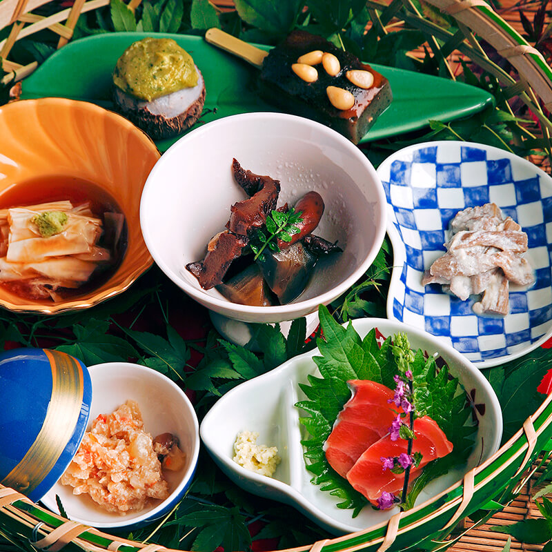 料理メニュー撮影